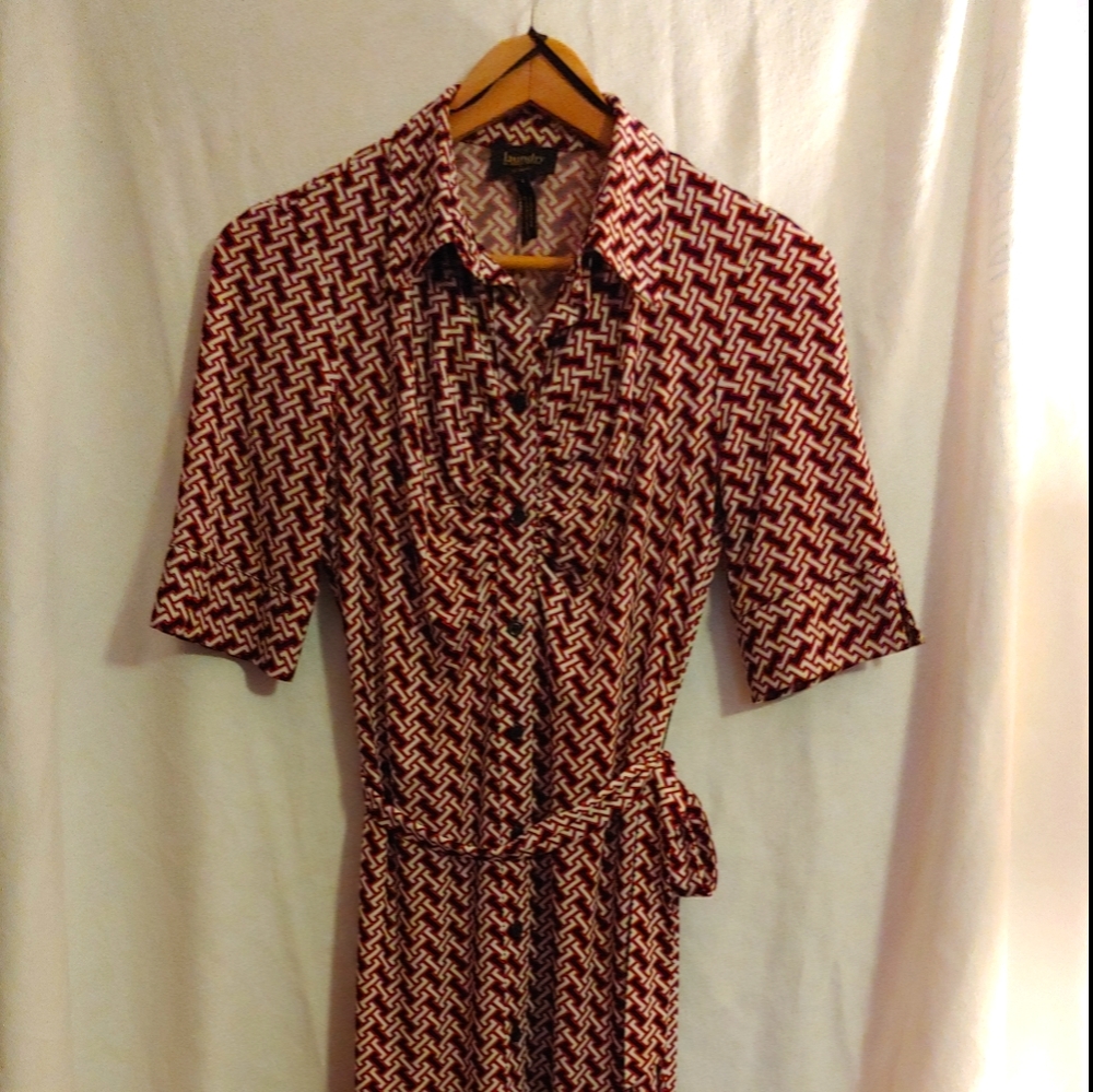 Laundry button down dress